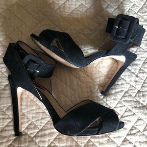 Black Zara Heeled Sandals- Dress Up or Down!
